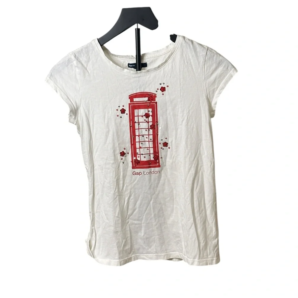 Gap Kids London Graphic Tee, Size XXL (14–16)